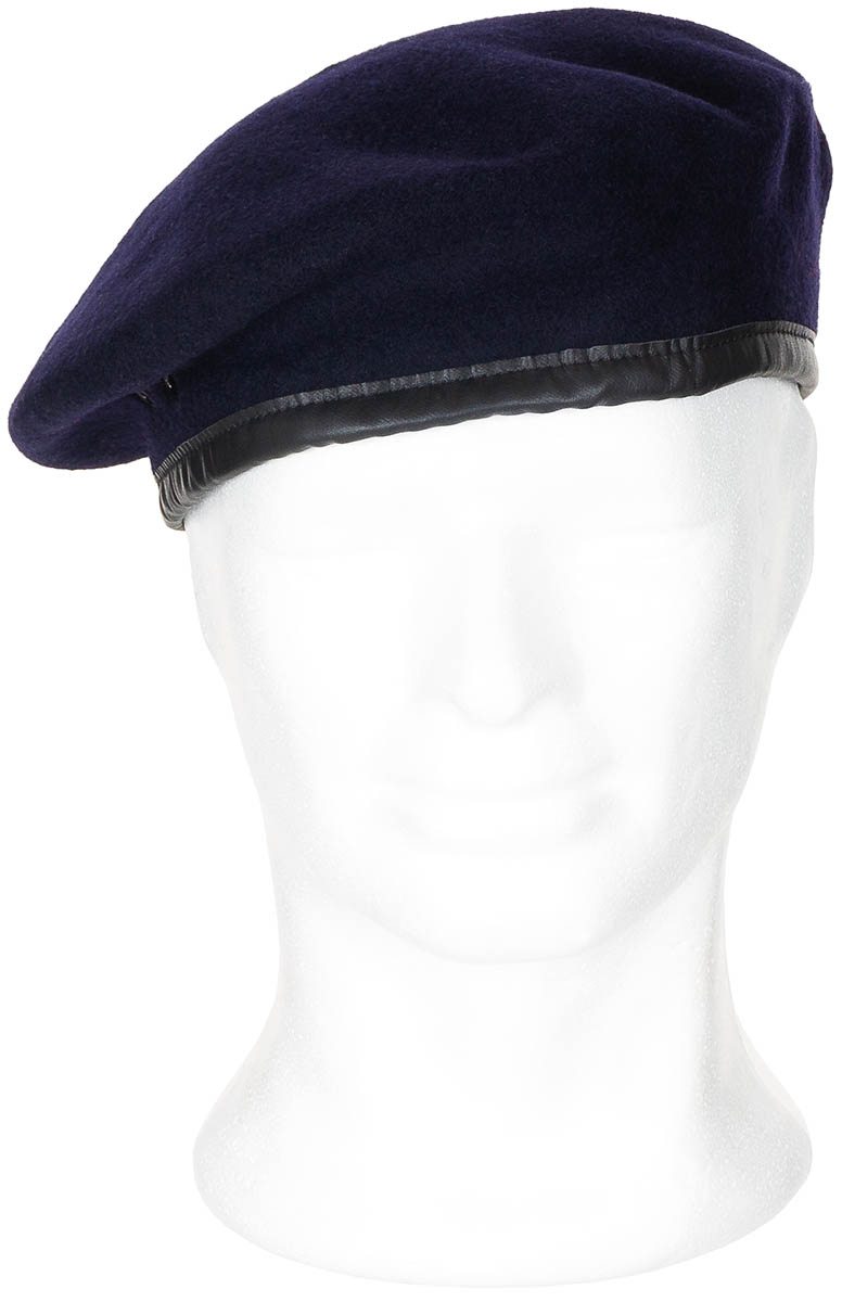 Product image 1 of the product “BW Beret, dark blue, like new ”
