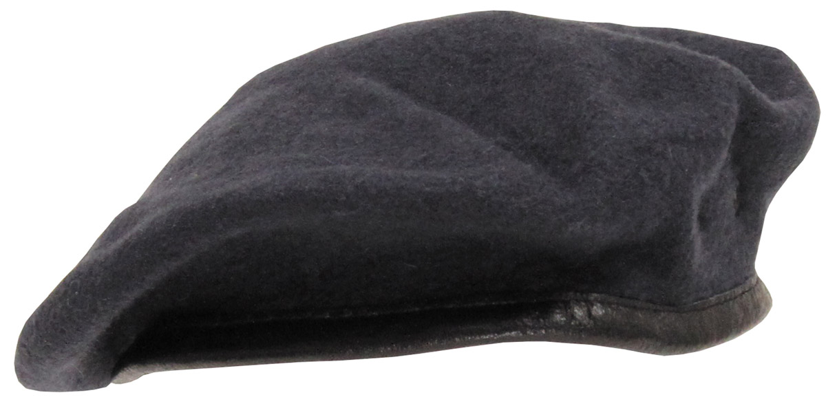 Artikelbild 1 des Artikels “Brit. Barett, blau/grau, gebr. “