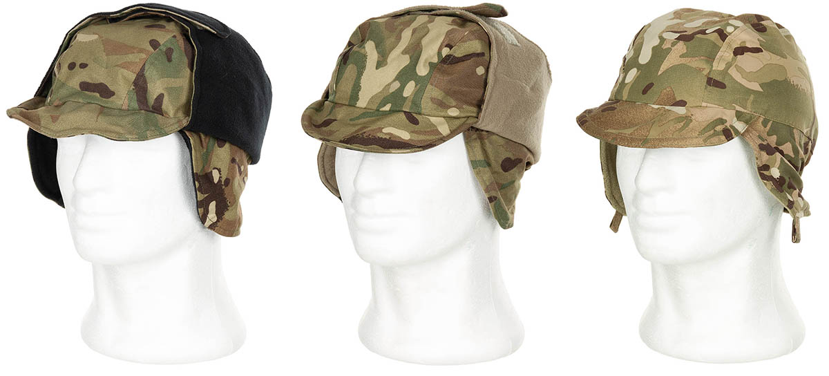 Artikelbild 1 des Artikels “Brit. Wintermütze, MTP tarn, 