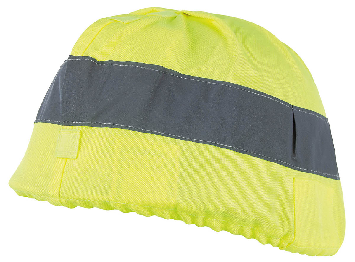 Artikelbild 1 des Artikels “Brit. Helmbezug, signalgelb, mit Reflektor, neuw. “