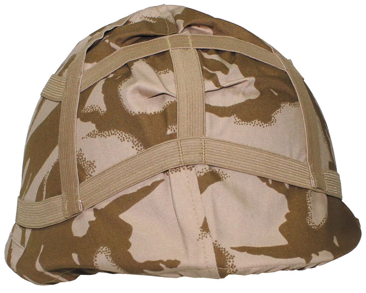 Product image 1 of the product “GB Helmet Cover, used, DPM desert camo ”