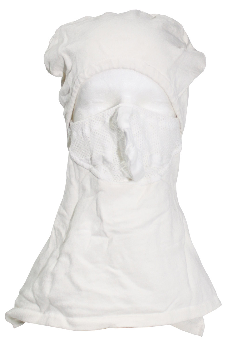 Artikelbild 1 des Artikels “BW Sturmhaube, weiß, feuerhemmend, gebr. “