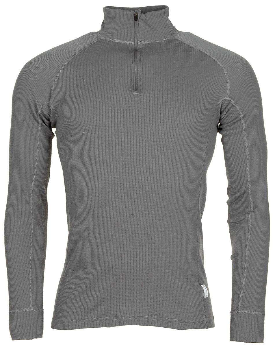 Artikelbild 1 des Artikels “Holl. Rollkragenhemd, langarm, grau, mit RV, gebr. “