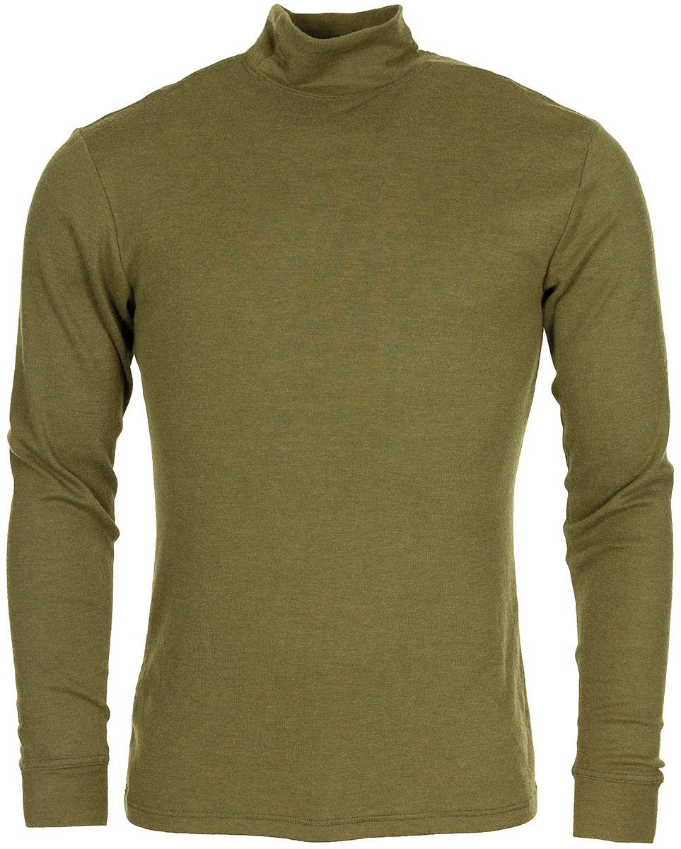 Artikelbild 1 des Artikels “Brit. Rollkragenhemd, FR, AIRCREW, LIGHT-OLIV, gebr. “