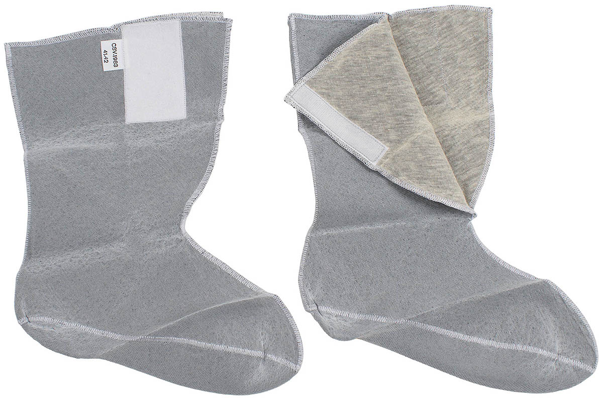 Artikelbild 1 des Artikels “Franz. Schutzsocke, ABC, grau, neuwertig “