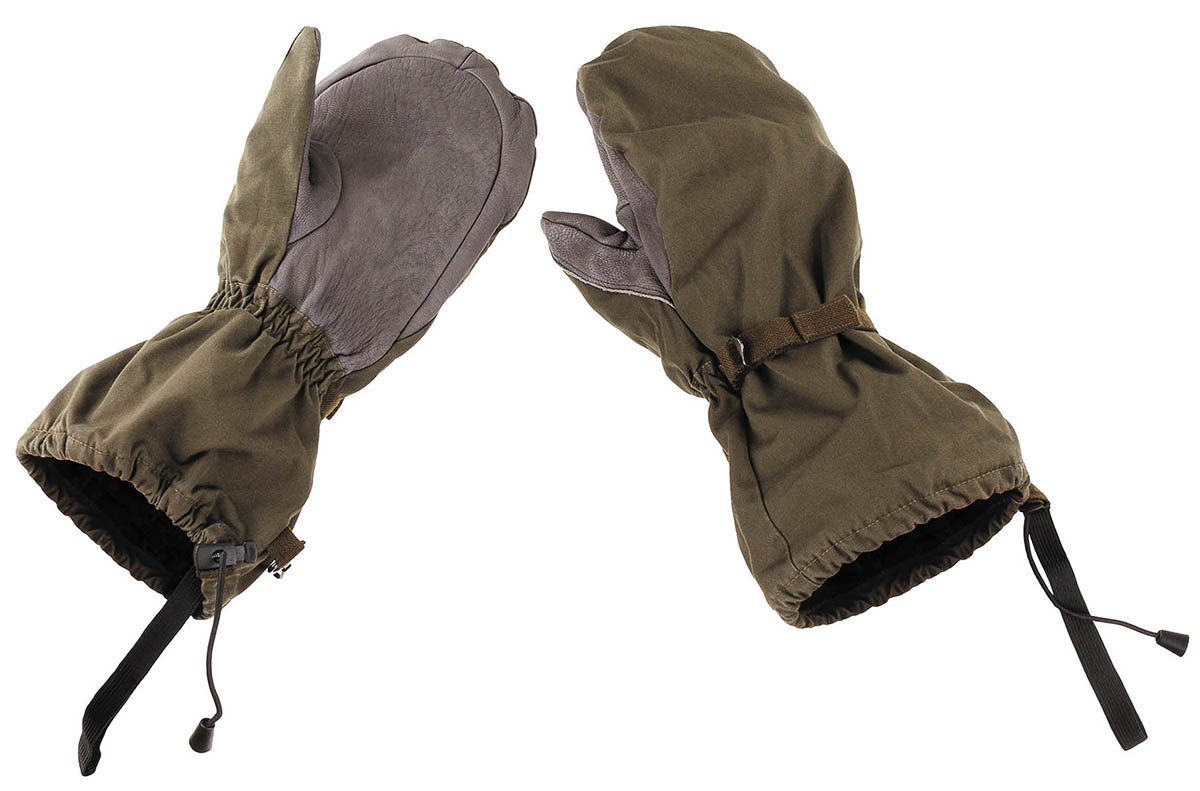 Artikelbild 1 des Artikels “Österr. Fausthandschuhe, Goretex, oliv, gebr., “