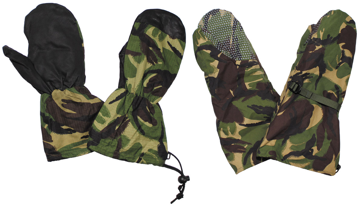 Artikelbild 1 des Artikels “Brit. Fausthandschuhe, DPM, ECW, mit Überhandschuh, neuw. “