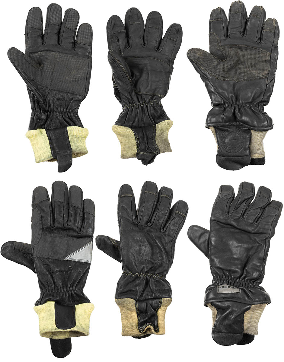 Artikelbild 1 des Artikels “Brit. Feuerwehr-Handschuhe, Leder, gefüttert, gebr. “