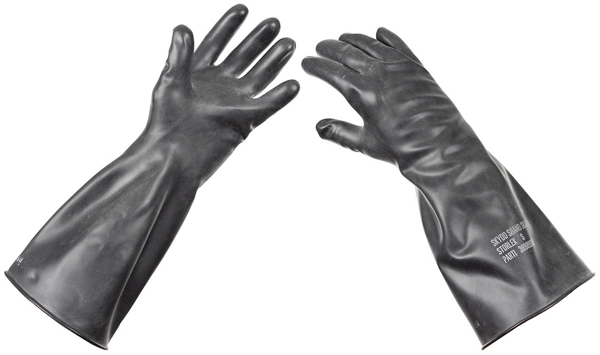 Artikelbild 1 des Artikels “Schwed. Gummihandschuhe, schwarz, neuw. “