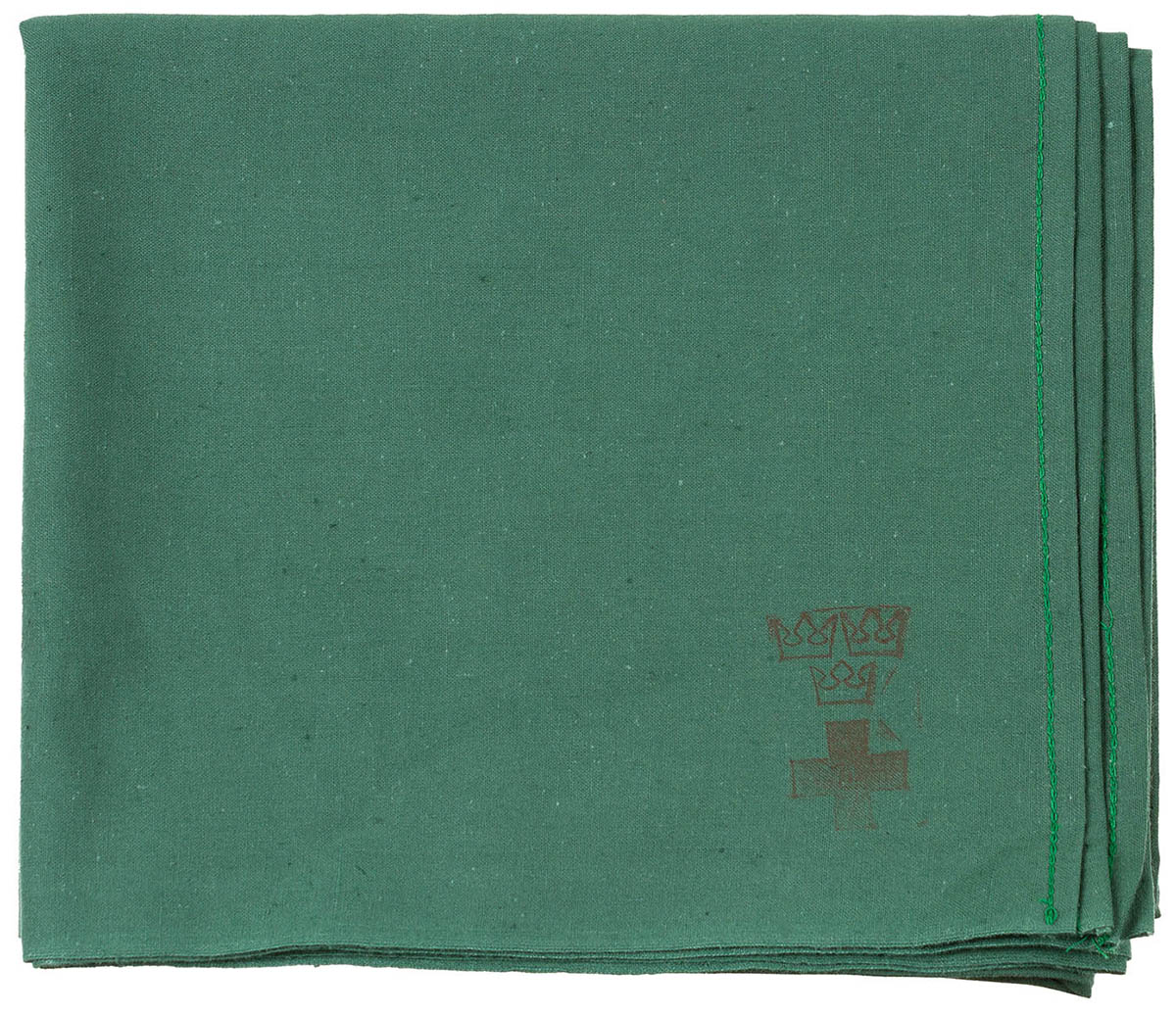 Artikelbild 1 des Artikels “Schwed. OP-Tuch, Baumwolle, 90 x 80 cm, grün, neuw. “