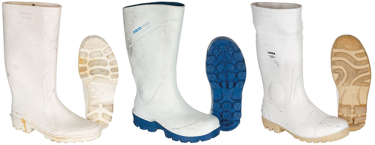 Product image 1 of the product “BW Rubber Boots, white, used, assorted models ”