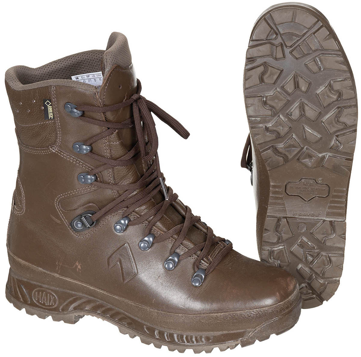 Image 1 de l'article GB Bottes de combat, HAIX, Cold Wet Weather, marron, occ. 