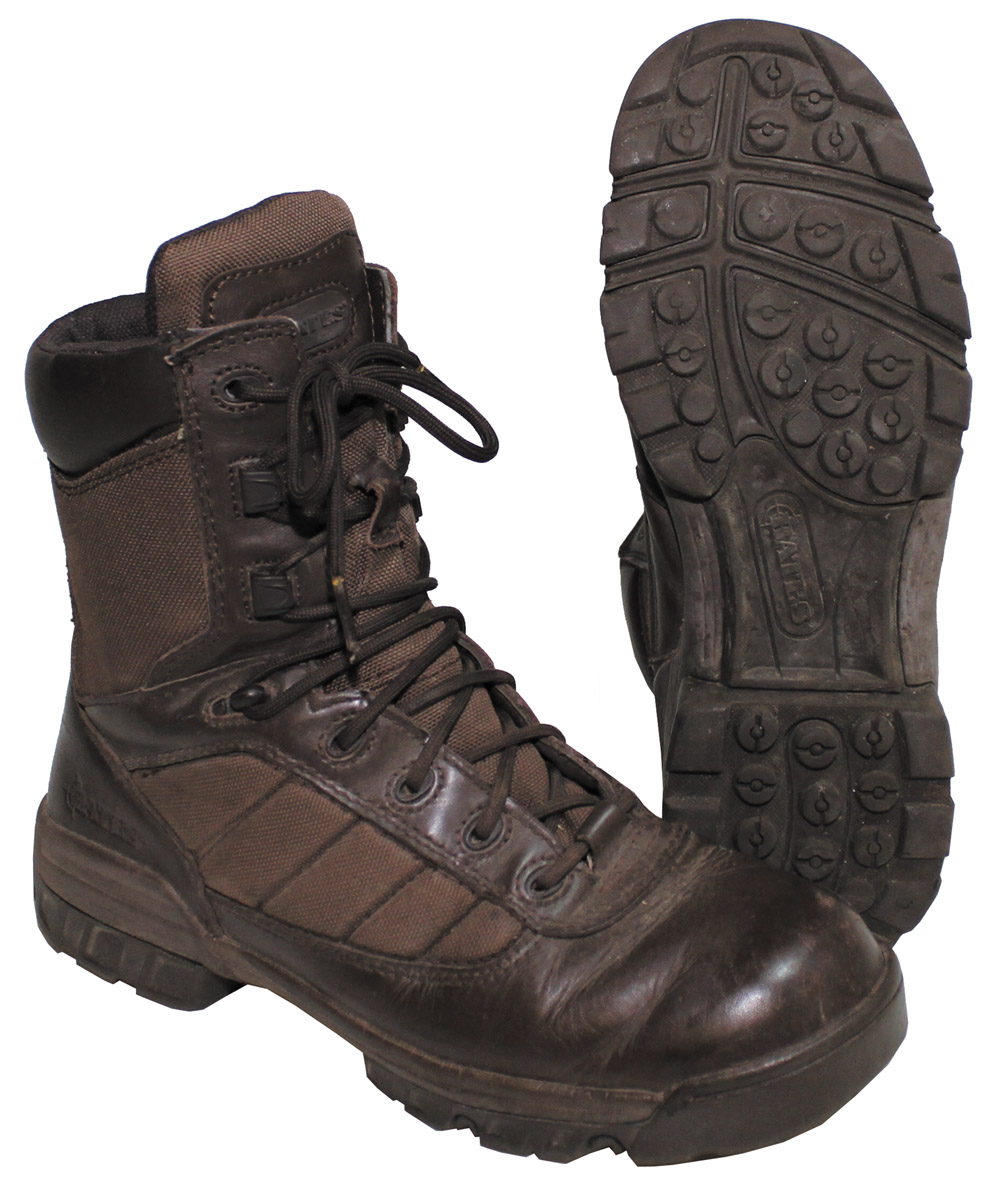 Artikelbild 1 des Artikels “Brit. Kampfstiefel, BATES, braun, Nylon/Leder, gebr. “