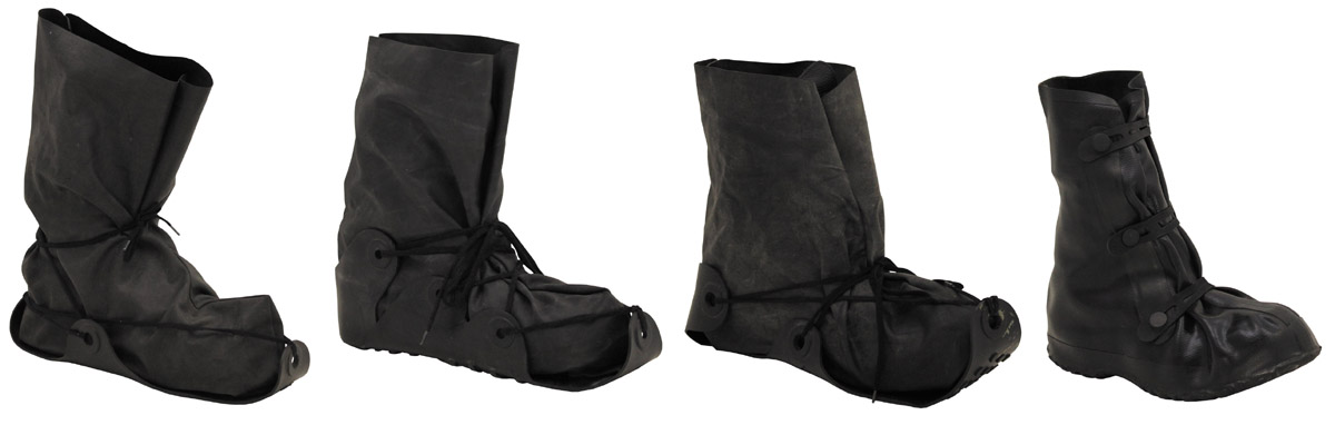 Artikelbild 1 des Artikels “Brit. Überschuhe, NBC, Gummi, schwarz, gebr. “