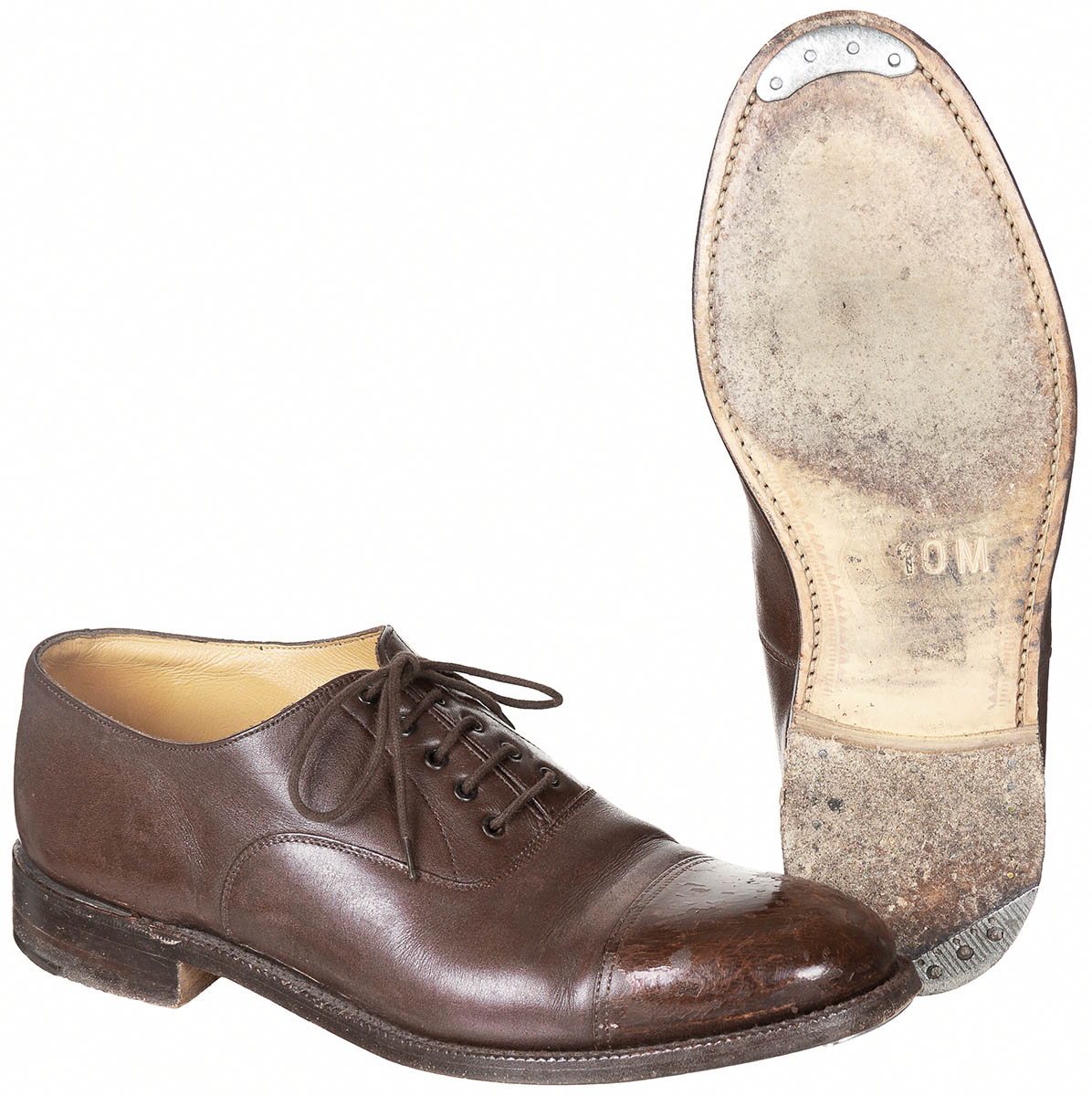 Product image 1 of the product “GB Tap Shoes, Leather, brown, used ”