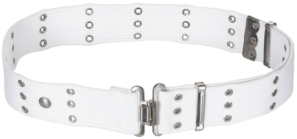 Artikelbild 1 des Artikels “Belg. Lochkoppel, US-Modell, weiß, gebr. “