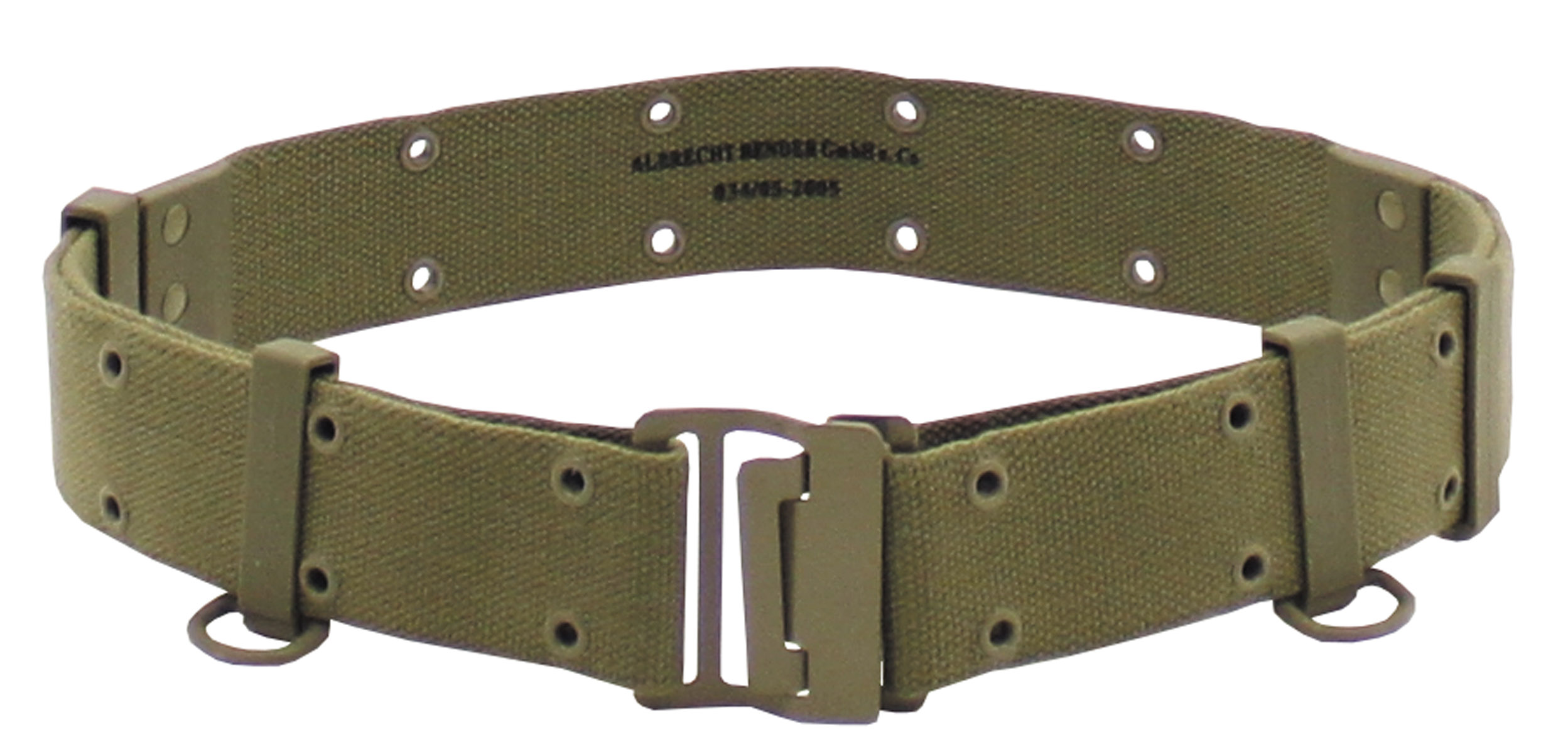 Artikelbild 1 des Artikels “Franz. Lochkoppel, khaki, mit Metallverschluss, neuw. “