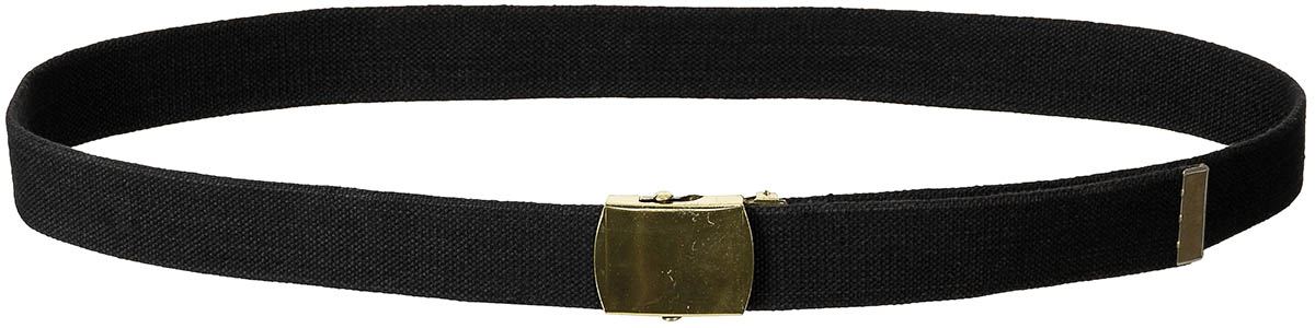 Artikelbild 1 des Artikels “Brit. Gürtel, 30 mm, schwarz, Metallschloß gold, gebr. “