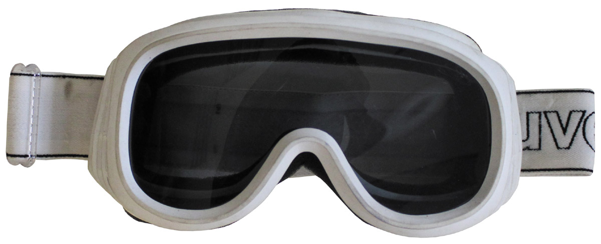 Product image 1 of the product “safety goggles, UVEX, white, used ”