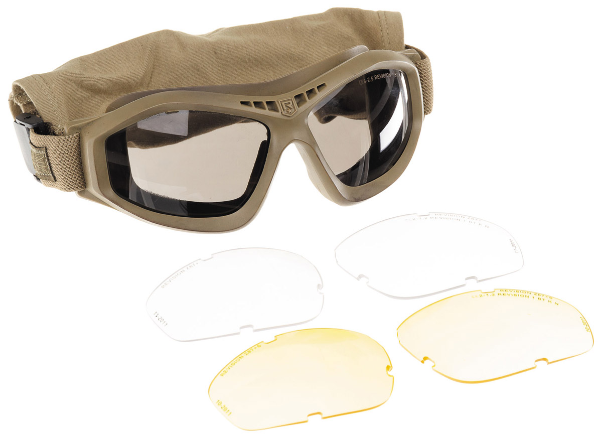 Artikelbild 1 des Artikels “Schutzbrille, REVISION, coyote, Ersatzgläser, neuw. “