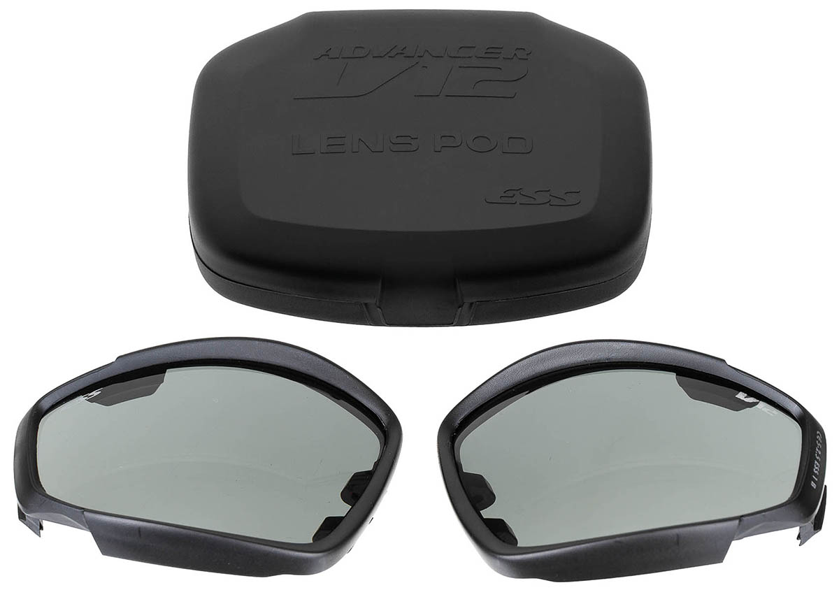 Artikelbild 1 des Artikels “Ersatzgläser f. Schutzbrille, ESS V12, smoke, gebr. “