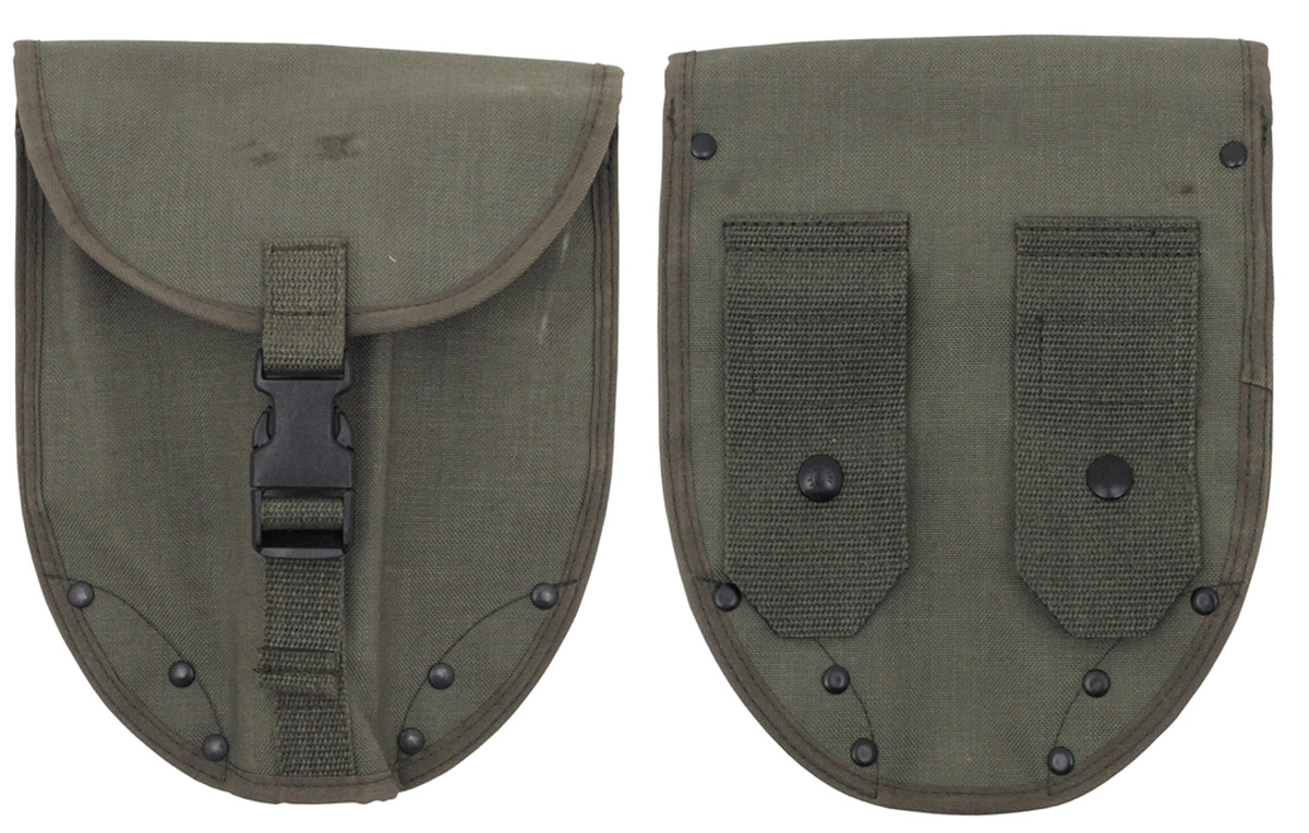 Artikelbild 1 des Artikels “Österr. Spatentasche, KAZ03, oliv, gebr. “