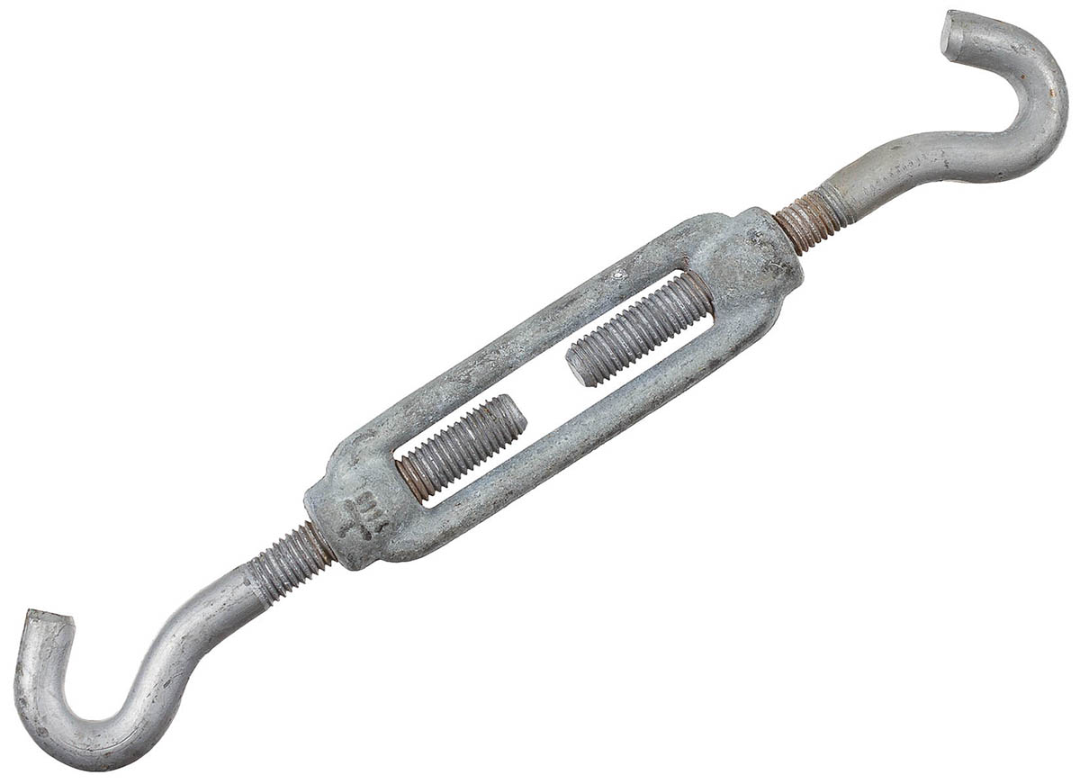 Artikelbild 1 des Artikels “Dän. Spannschloss, mit Haken, M14, verzinkt, neuw. “