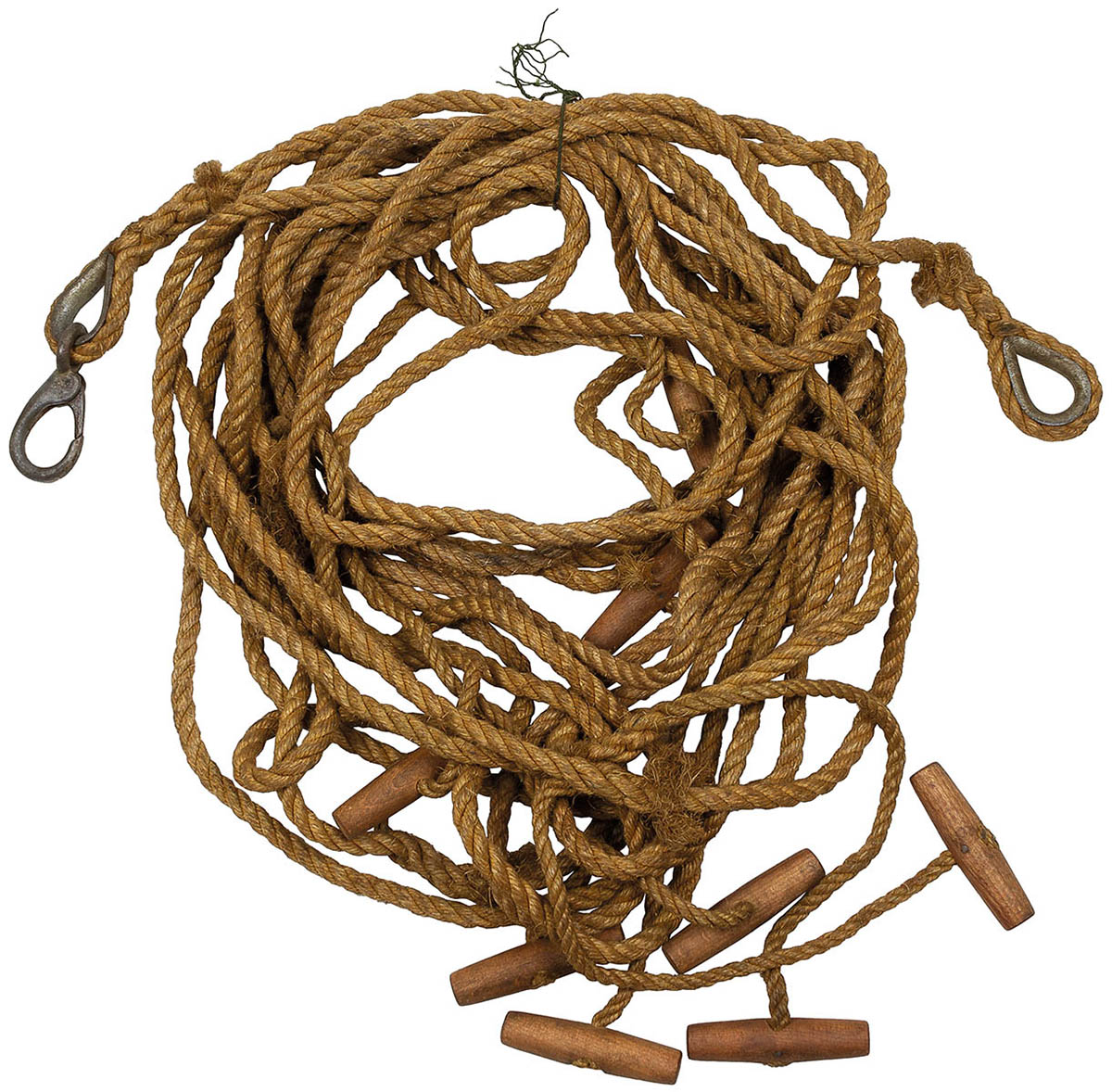 Artikelbild 1 des Artikels “Schwed. Hanfseil, 13 mm, Länge ca. 20 m, gebr. “