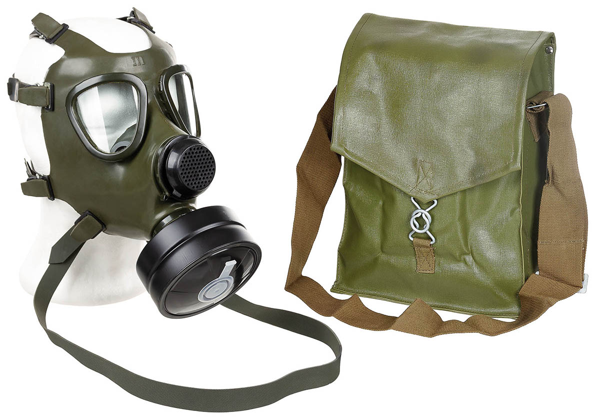 Artikelbild 1 des Artikels “Rumän. Schutzmaske M74, Filter, neuw. (EXP.BESCHRÄNK.) “