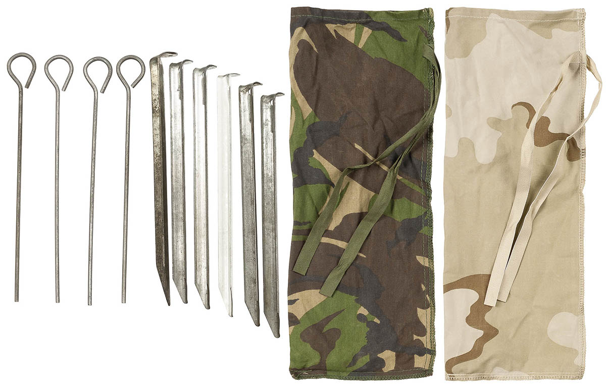 Artikelbild 1 des Artikels “Holl. Zelthering-Set, mit Tasche, gebr. “