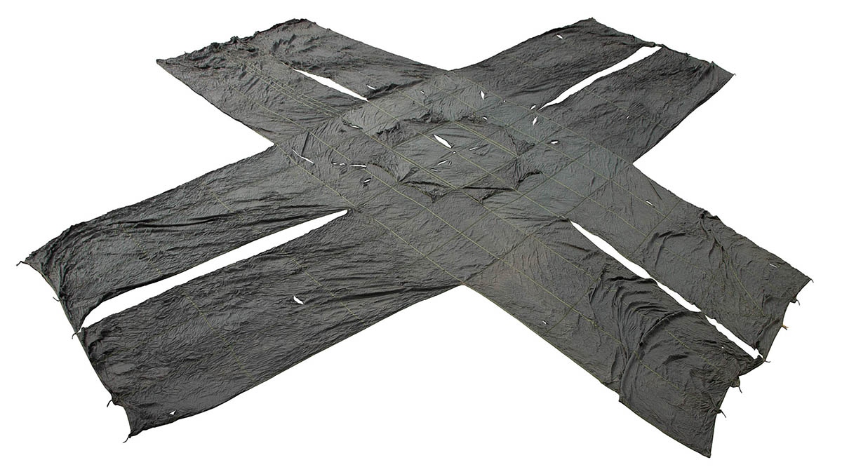 Artikelbild 1 des Artikels “Transportfallschirm, oliv, gebr., DEKO “