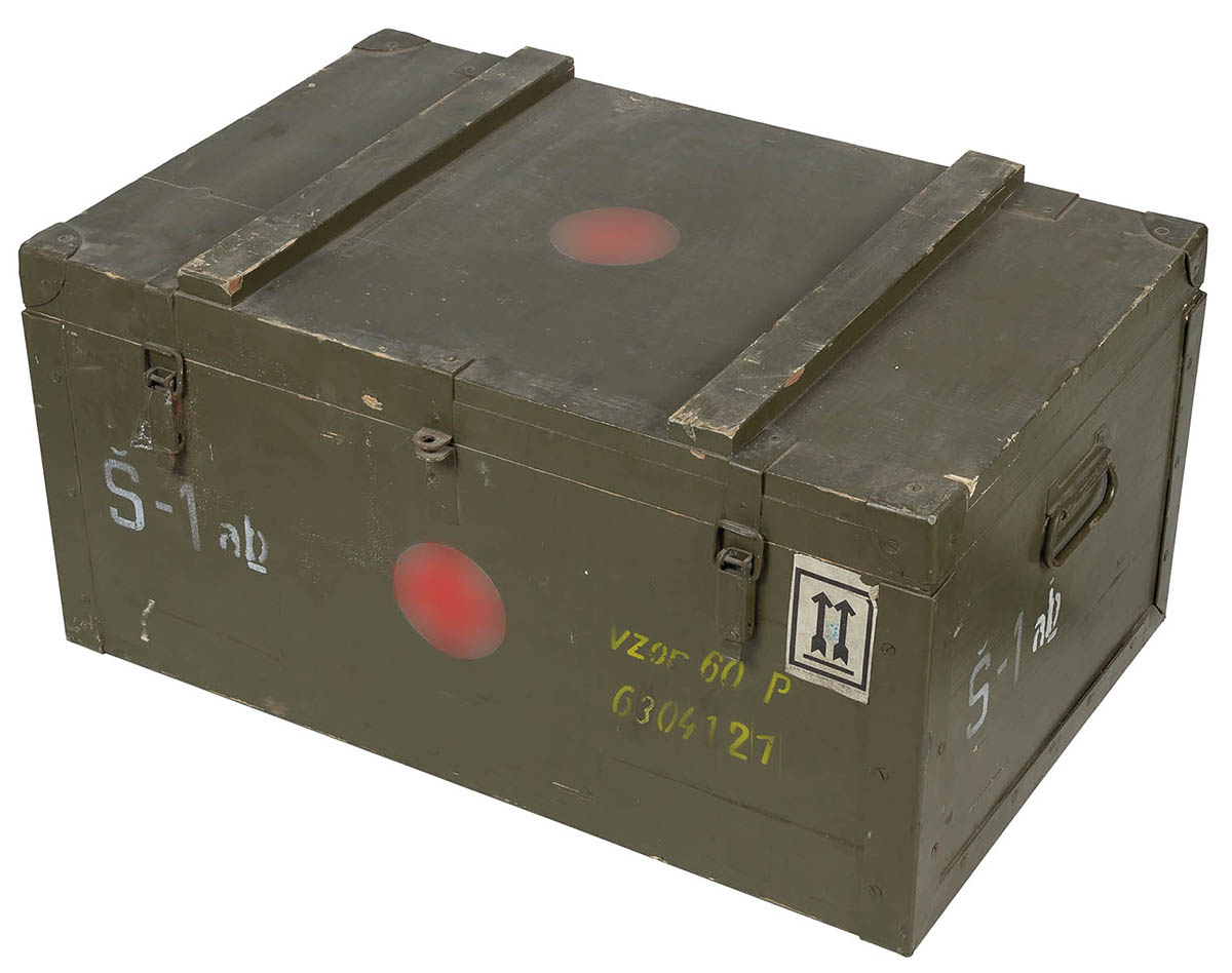 Artikelbild 1 des Artikels “CZ Holzkiste, gebr., Versand nur per Spedition! “