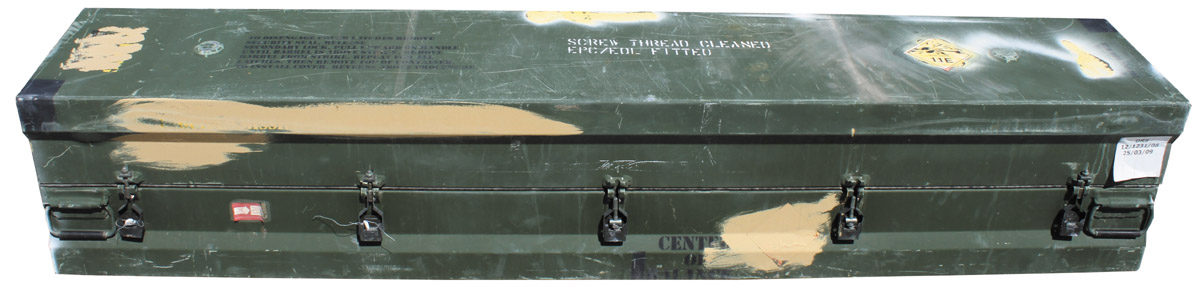 Artikelbild 1 des Artikels “US Transportkiste, Metall, oliv, 