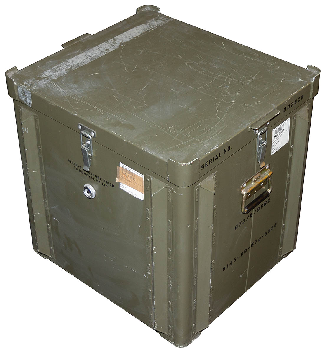 Artikelbild 1 des Artikels “Brit. Transportkiste, Alu, gebr. “