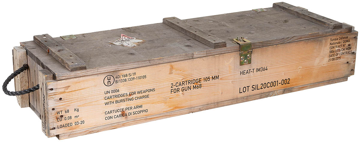 Artikelbild 1 des Artikels “Ital. Holzkiste, gebr., Versand nur per Spedition! “