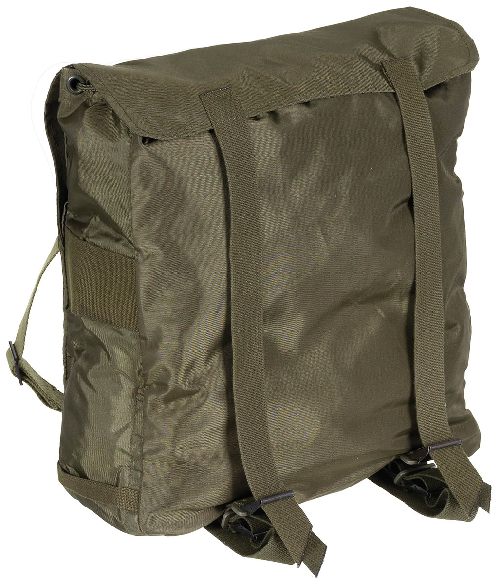 Artikelbild 1 des Artikels “Österr. Kampftasche, oliv, gebr., mit Schulterriemen neu “