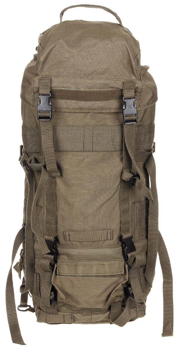 Artikelbild 1 des Artikels “Österr. Kampfrucksack mit Träger, oliv, gebr. “