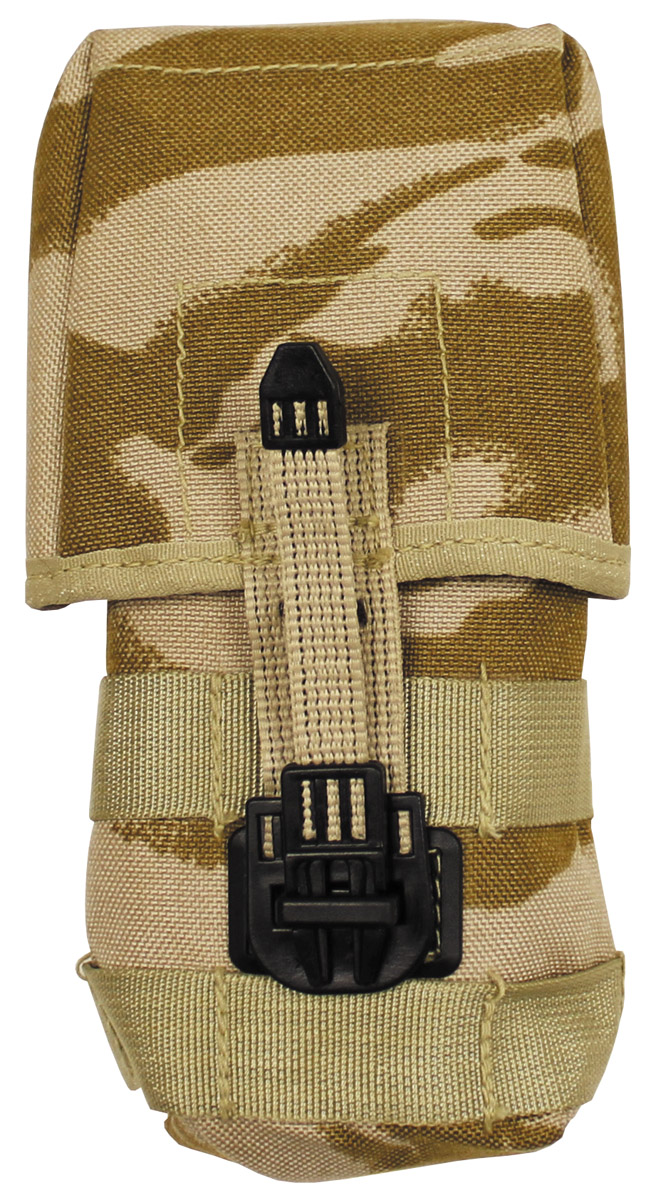 Artikelbild 1 des Artikels “Brit. Munitionstasche, SA 80, MOLLE, DPM desert, gebr. “