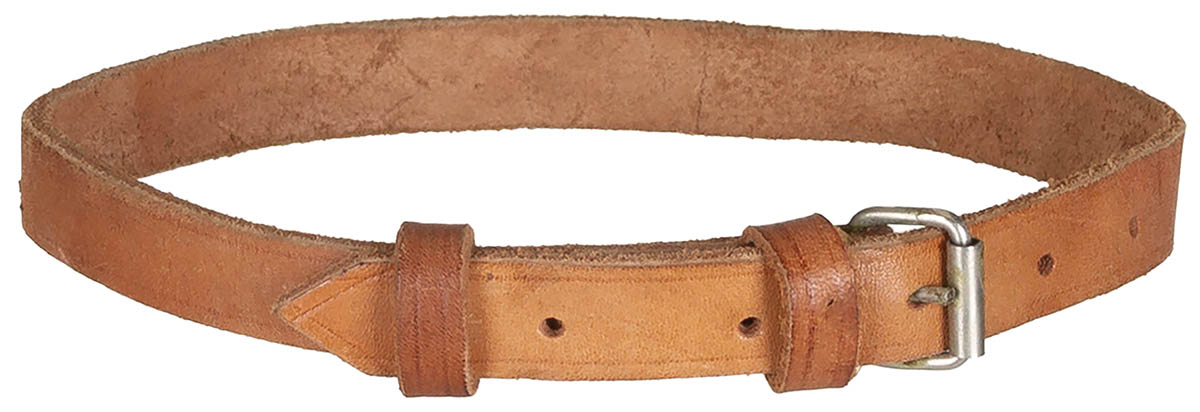 Artikelbild 1 des Artikels “Rumän. Lederriemen, braun, 70 x 2 cm, gebr. “