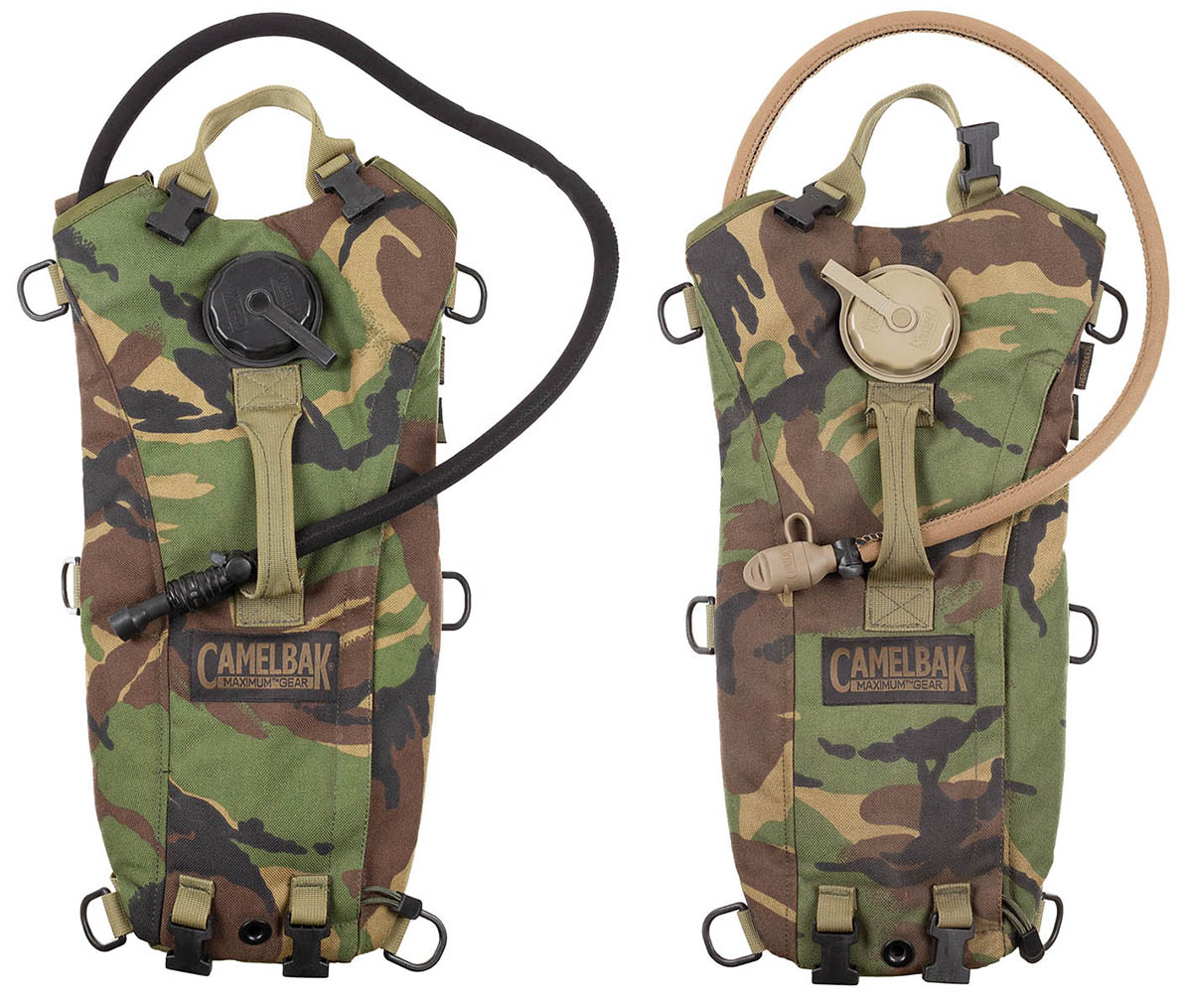 Artikelbild 1 des Artikels “Brit. Trinkrucksack, CAMELBAK, TPU-Beutel, DPM tarn, gebr. “