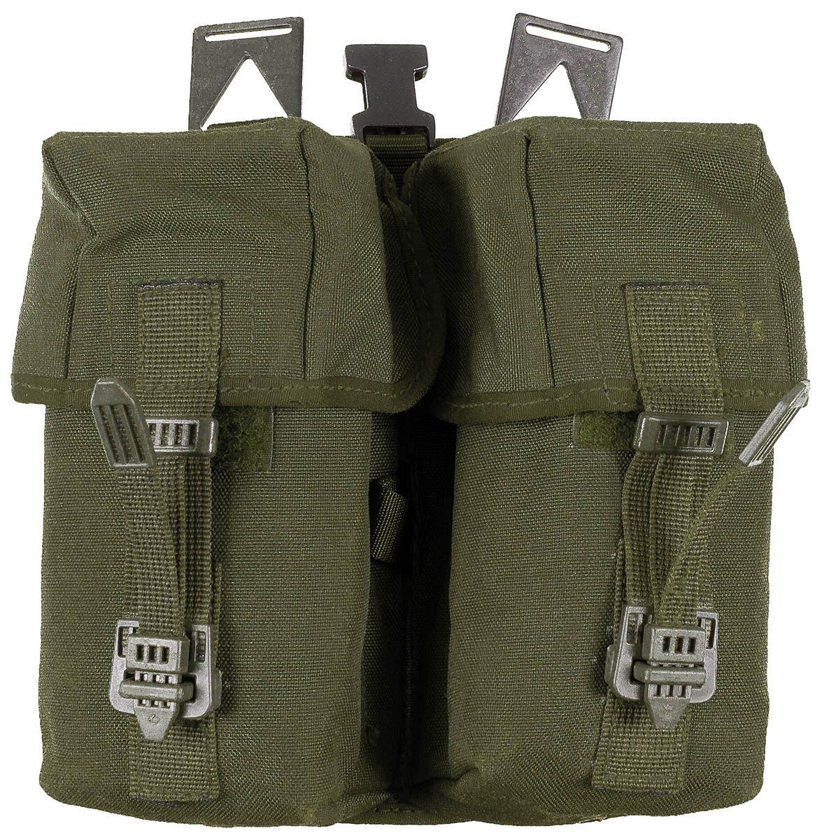 Artikelbild 1 des Artikels “Brit. Magazintasche, doppelt oliv, gebr. “