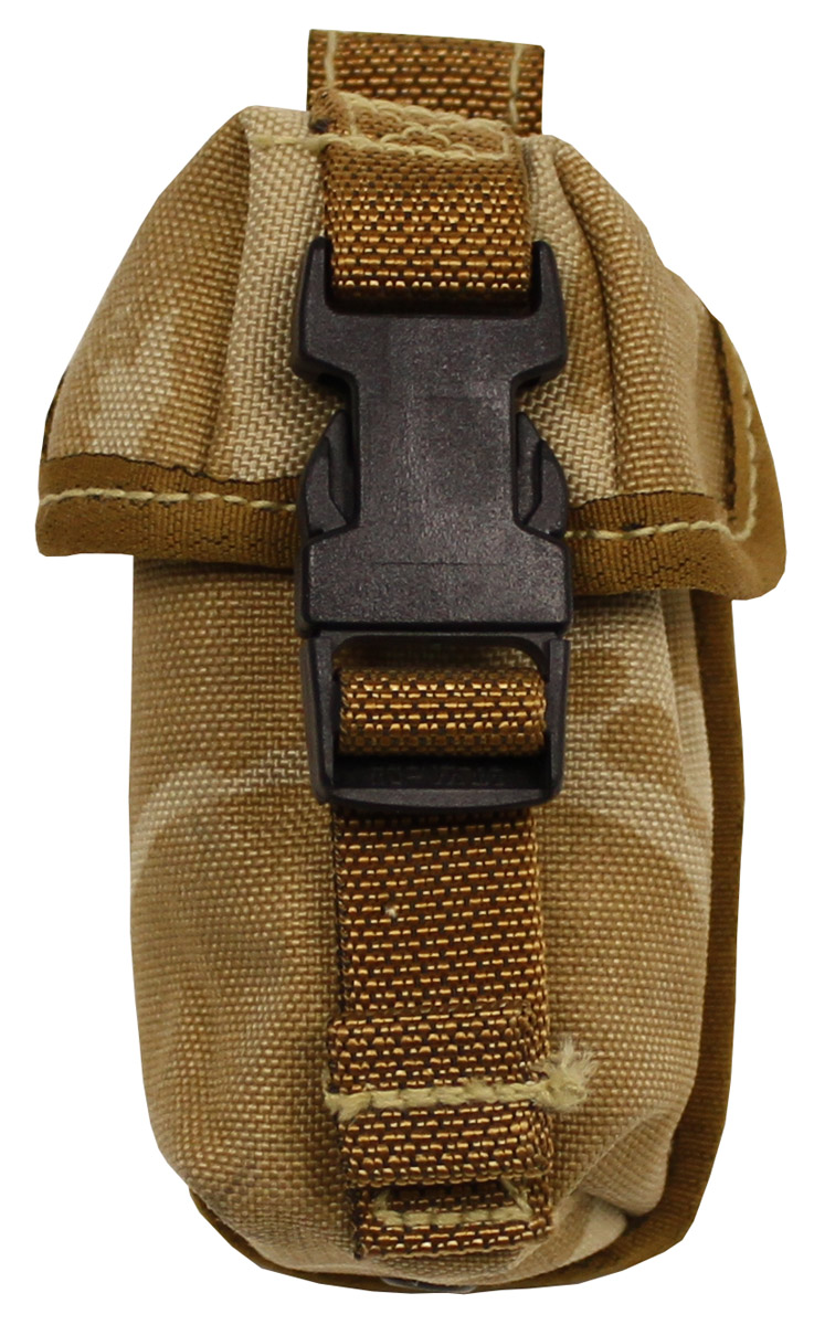Artikelbild 1 des Artikels “Brit. Granatentasche 40 mm, MOLLE, DPM desert, gebr. “