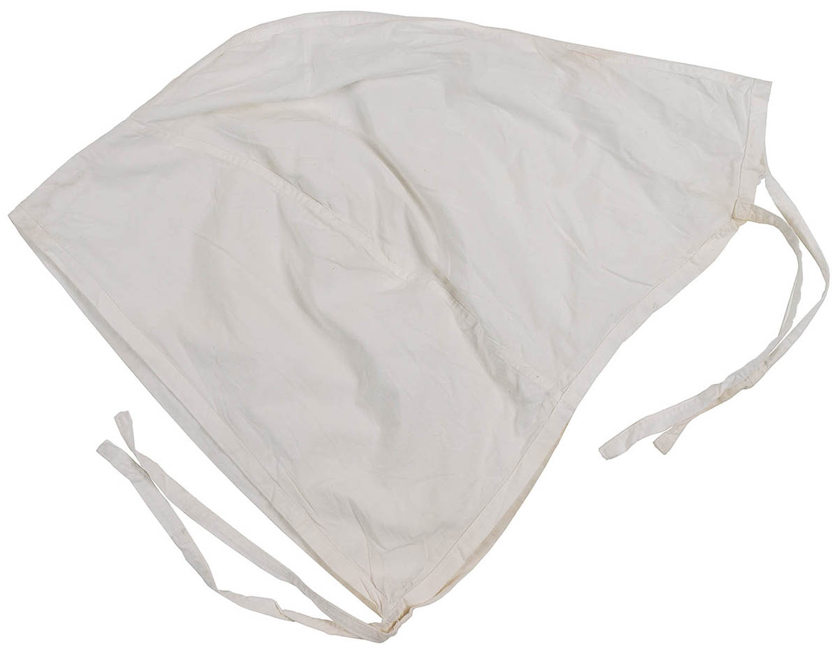 Artikelbild 1 des Artikels “Schwed. Rucksacküberzug, klein, weiß, gebr. “