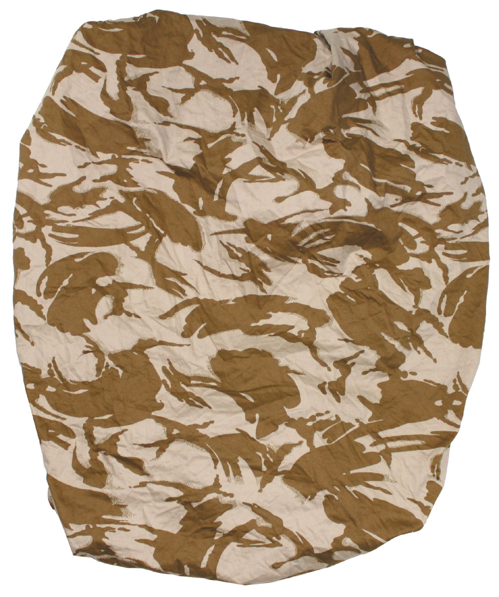 Artikelbild 1 des Artikels “Brit. Rucksacküberzug, groß, DPM desert tarn, gebr. “