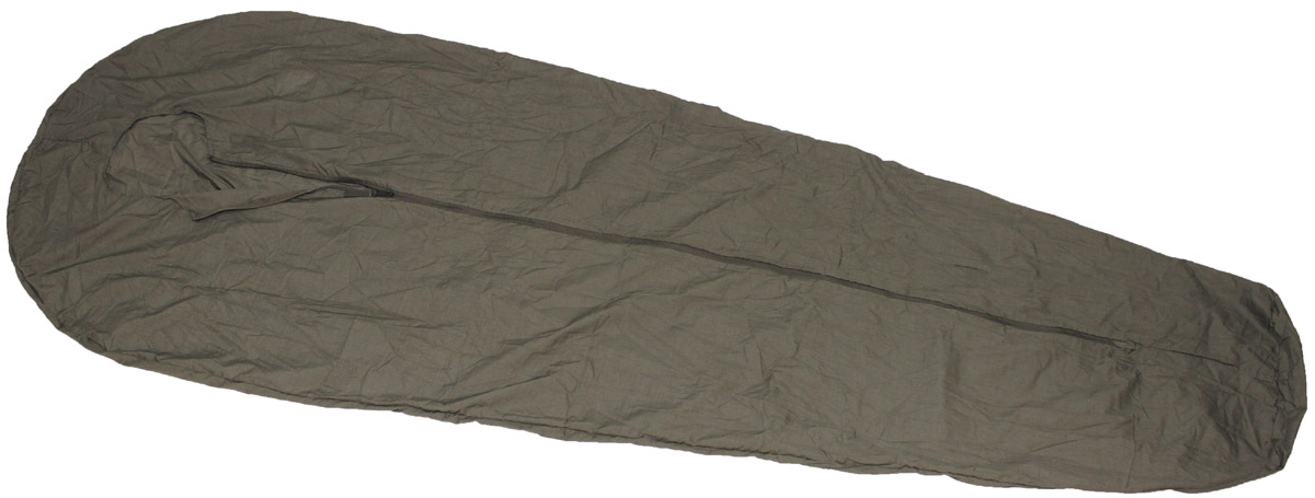 Product image 1 of the product “NL sleeping bag, inside, green, used ”