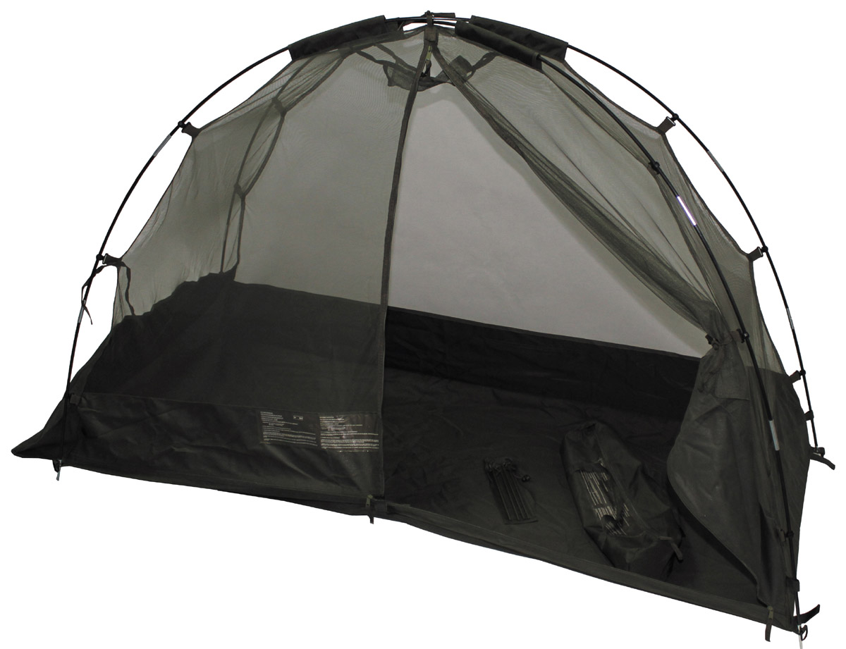 Product image 1 of the product “GB mosquito net, tent-shaped, od green, used ”