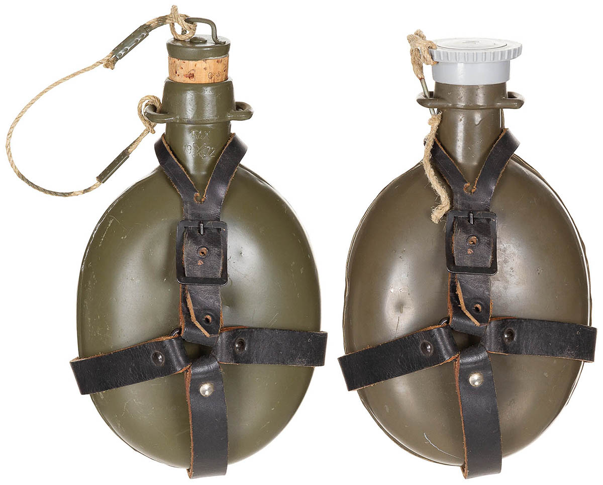 Artikelbild 1 des Artikels “CZ/SK Feldflasche, M 60, Aluminium, gebr. “