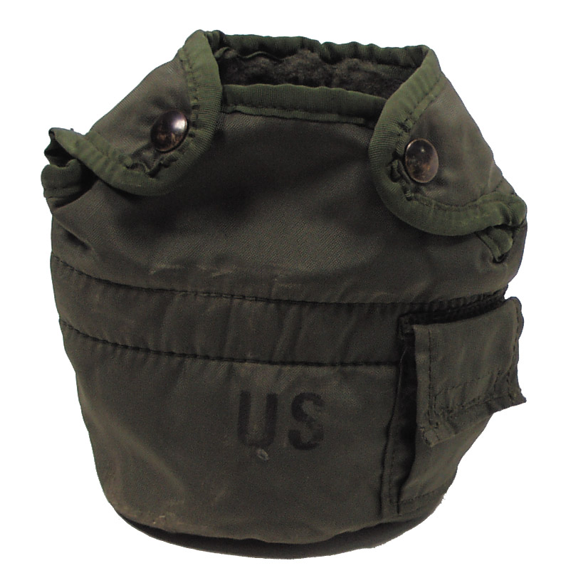 Artikelbild 1 des Artikels “US Feldflaschenbezug, oliv, 1 Qt, gebr., orig. “