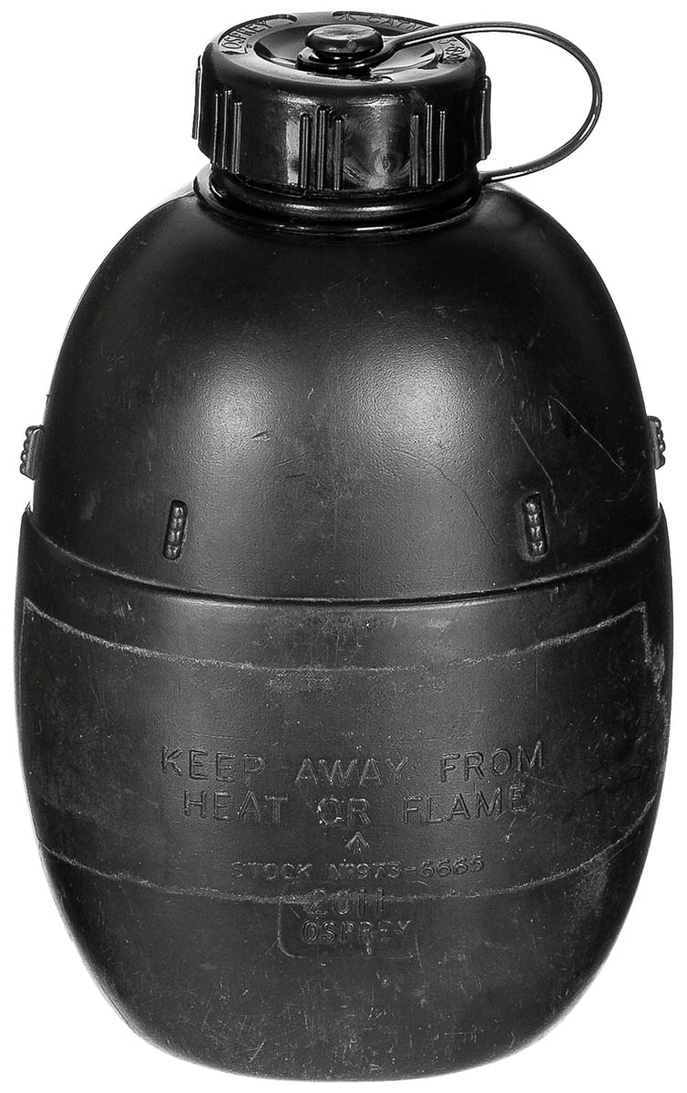 Product image 1 of the product “GB Canteen, plastic, black, without cup, used ”