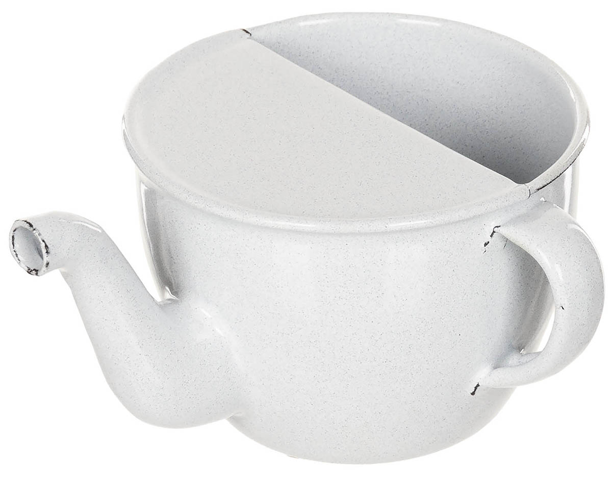 Artikelbild 1 des Artikels “CZ/SK Schnabeltasse, Emaille, weiß, ca. 375 ml, neuw. “